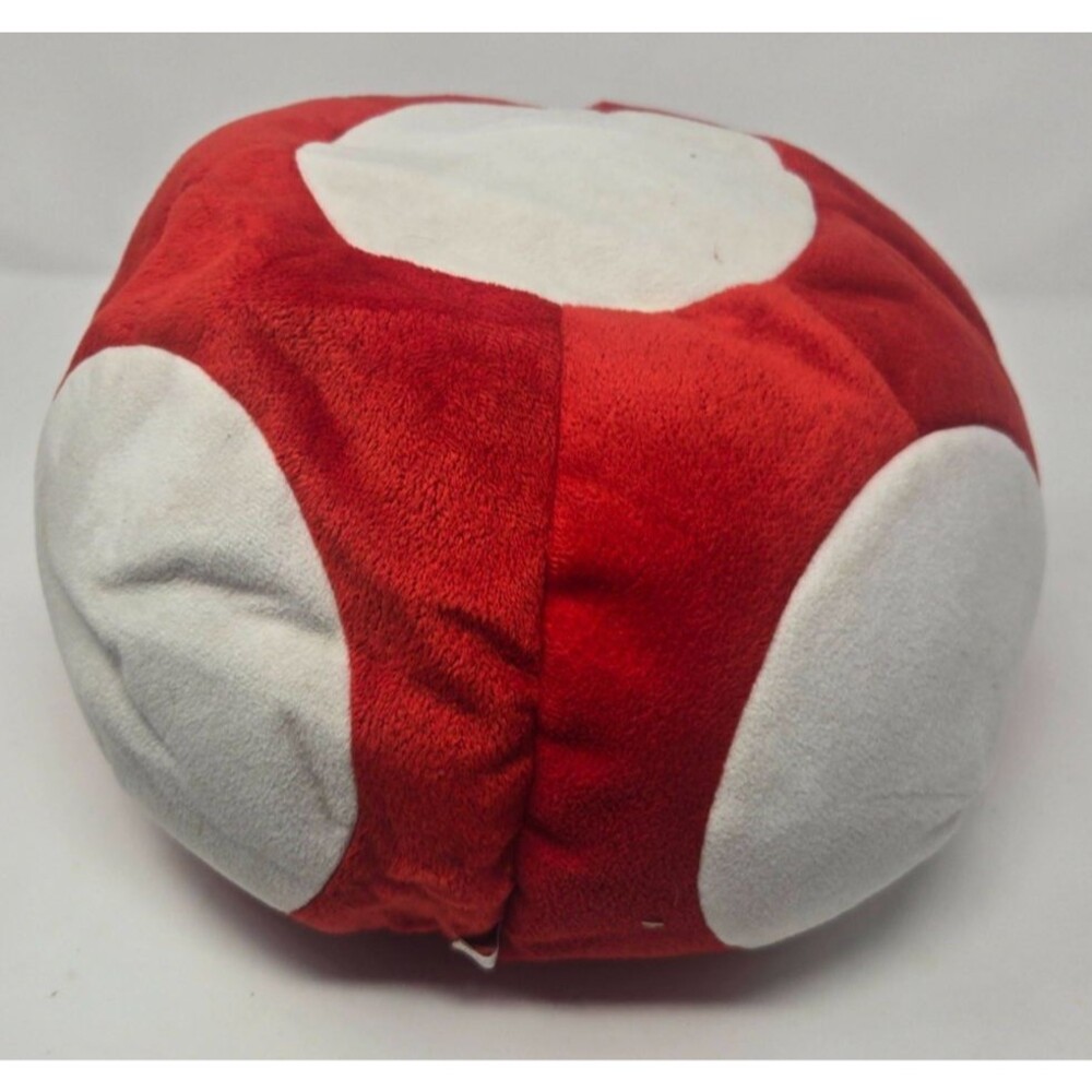 San-Ei Super Mario Toad Mushroom Plush Hat Wearable Cosplay Nintendo Costume
